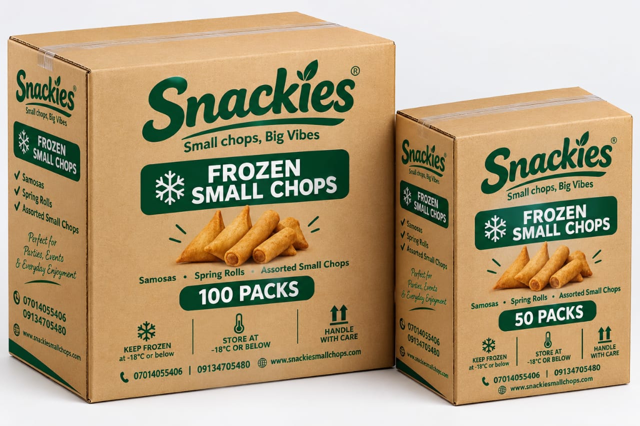 Snackies Christmas Hamper frozen chops box