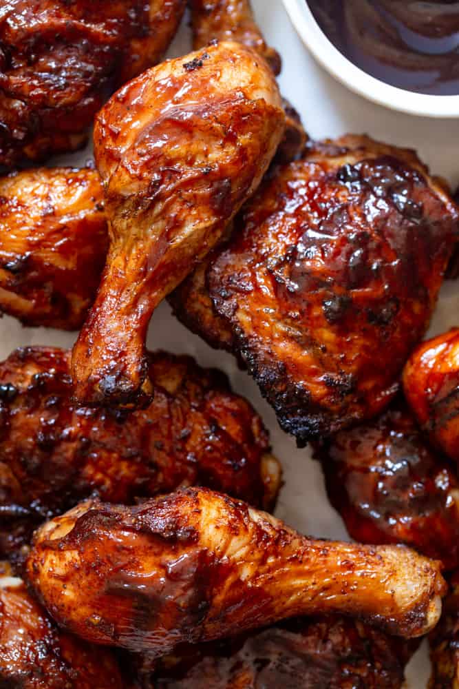 Grilled chicken parts