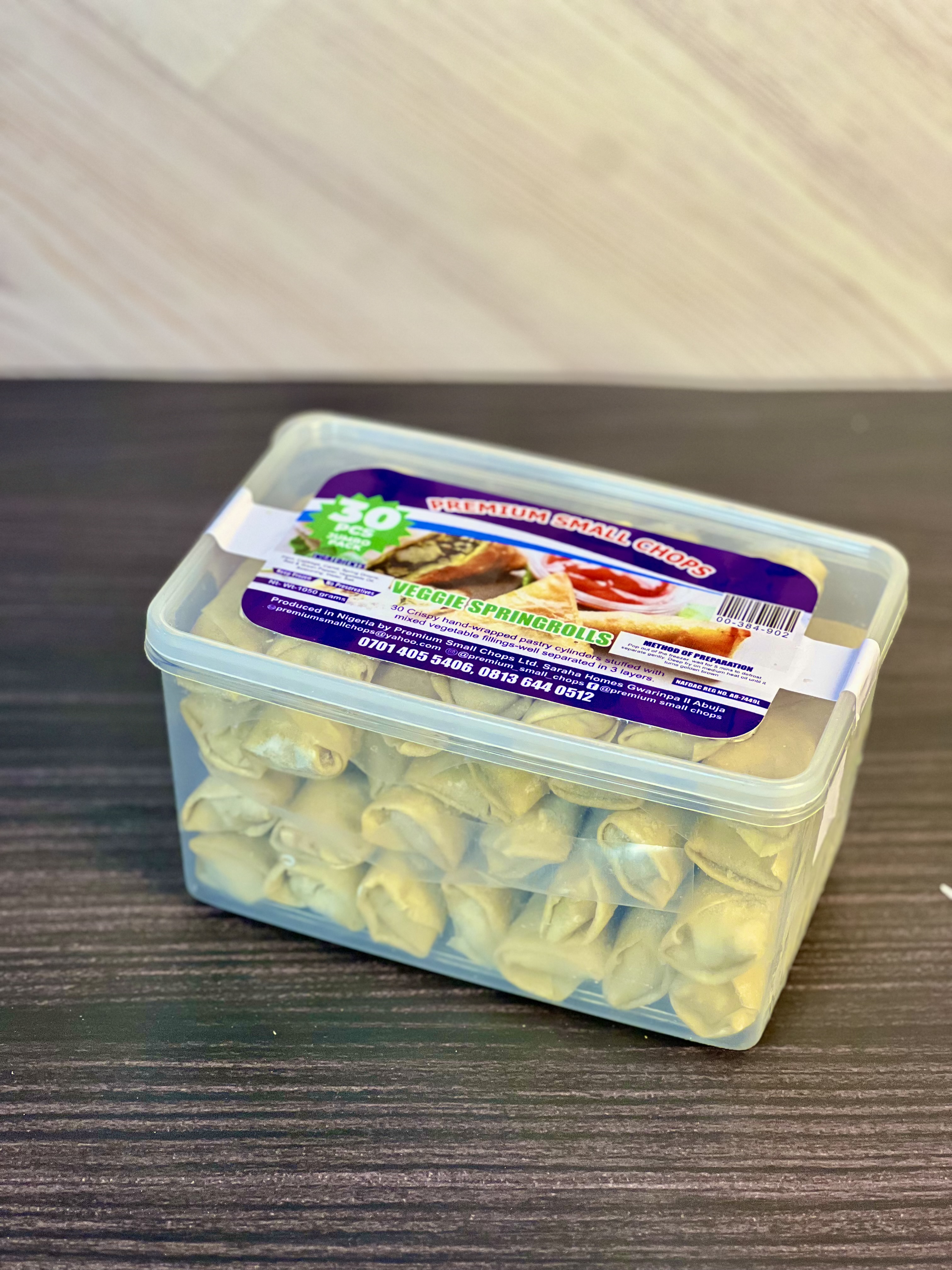 PSC Jumbo pack veggies springroll