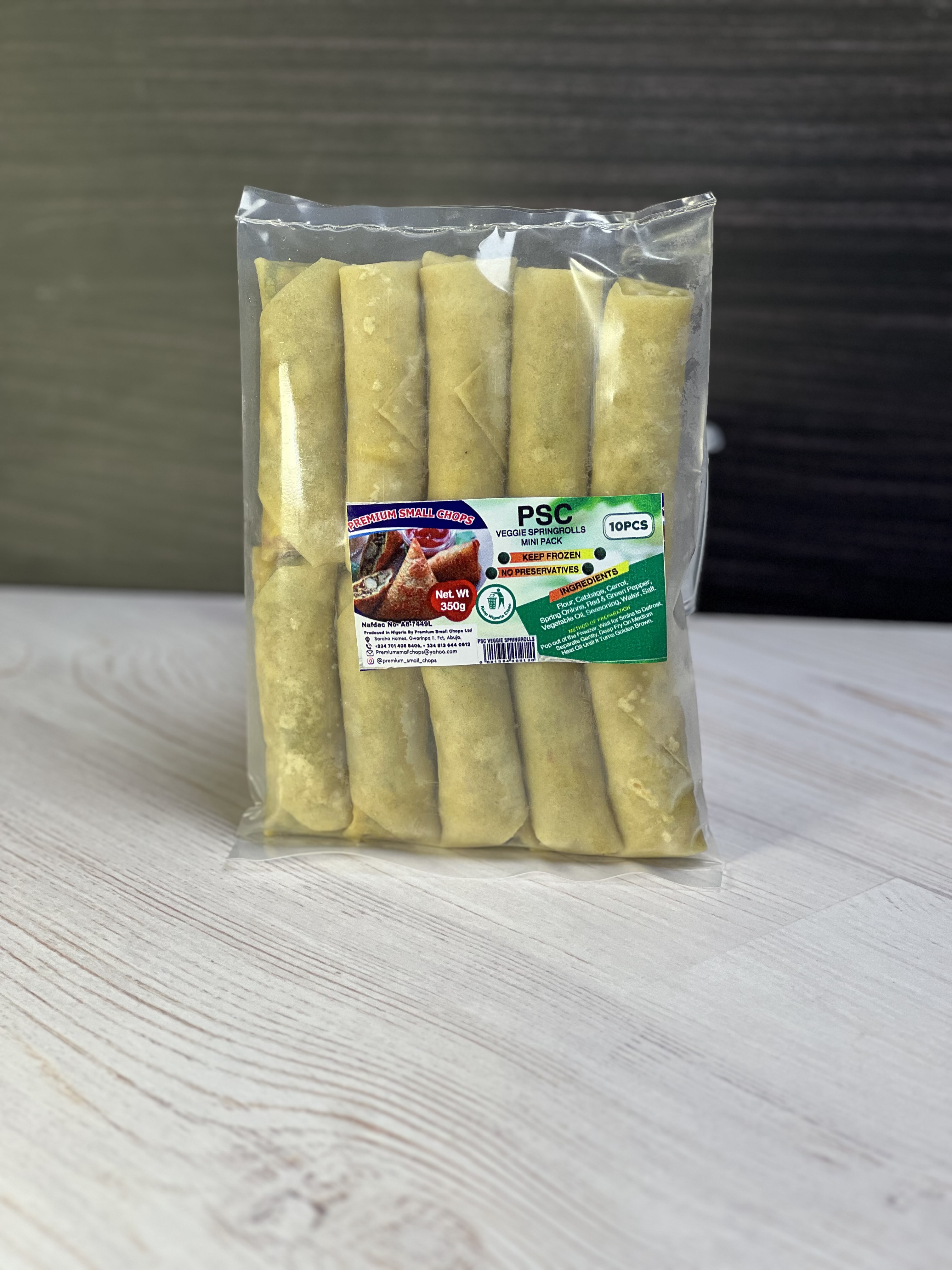 PSC Veggie Springrolls 